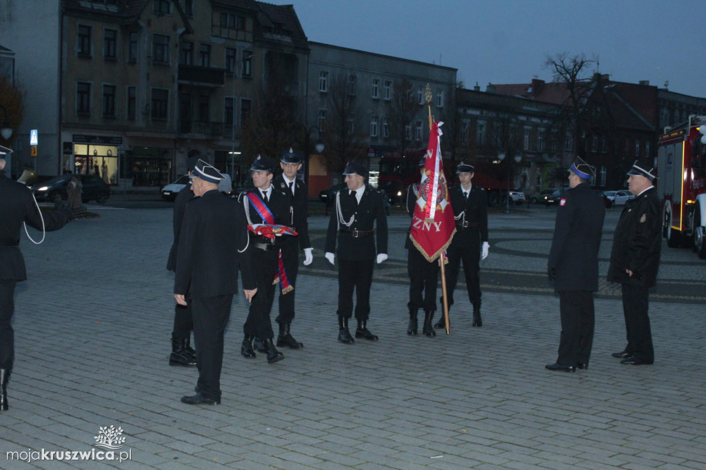 Oficjalne przekazanie wozu strażackiego w Kruszwicy 14.11.2025