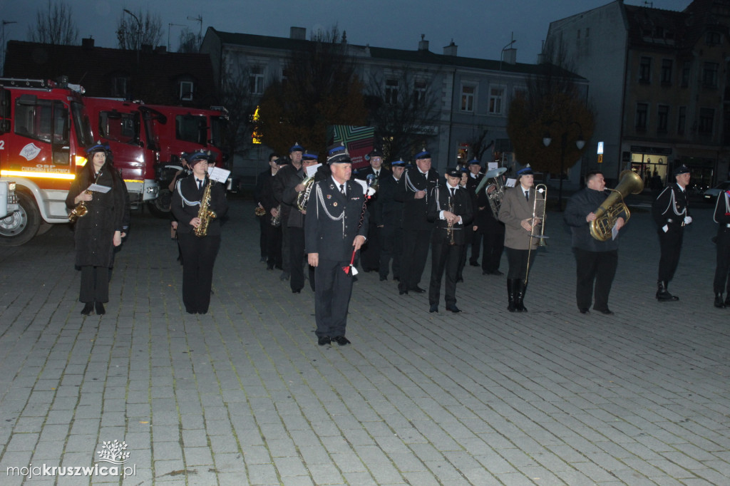 Oficjalne przekazanie wozu strażackiego w Kruszwicy 14.11.2025