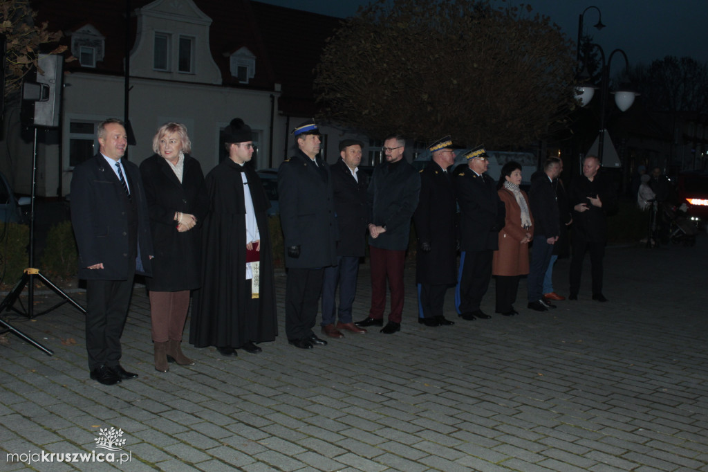 Oficjalne przekazanie wozu strażackiego w Kruszwicy 14.11.2025