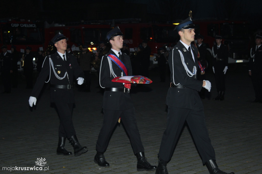 Oficjalne przekazanie wozu strażackiego w Kruszwicy 14.11.2025