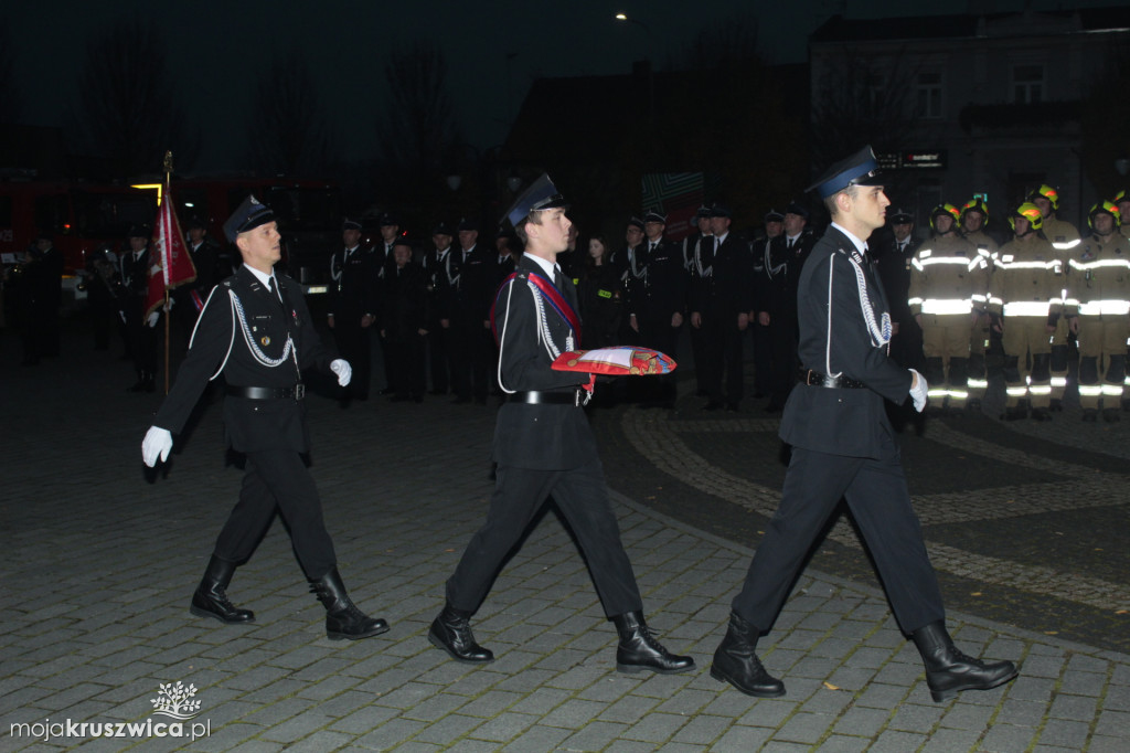 Oficjalne przekazanie wozu strażackiego w Kruszwicy 14.11.2025