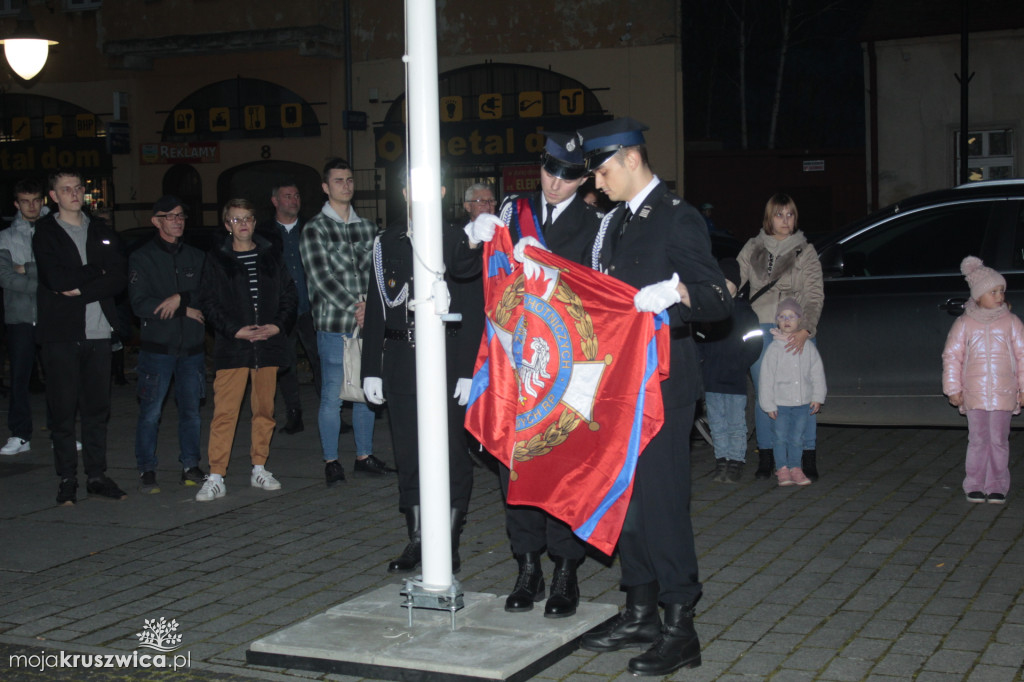 Oficjalne przekazanie wozu strażackiego w Kruszwicy 14.11.2025