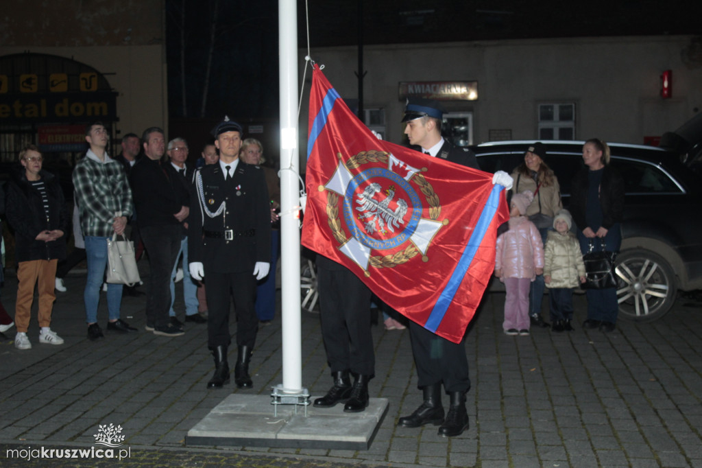 Oficjalne przekazanie wozu strażackiego w Kruszwicy 14.11.2025