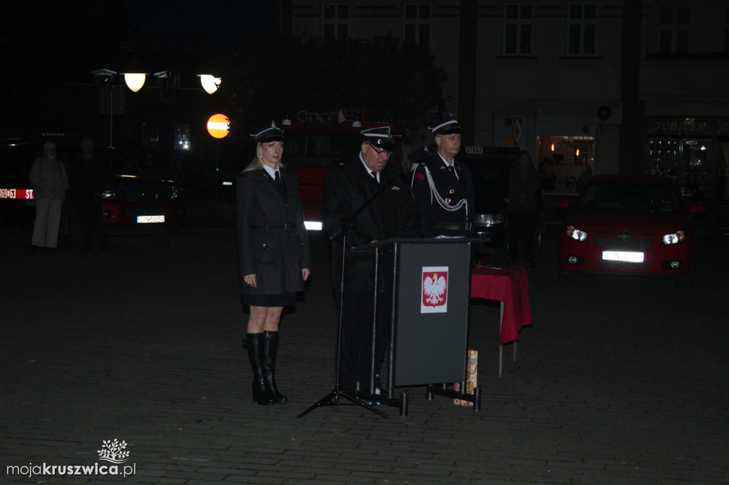 Oficjalne przekazanie wozu strażackiego w Kruszwicy 14.11.2025