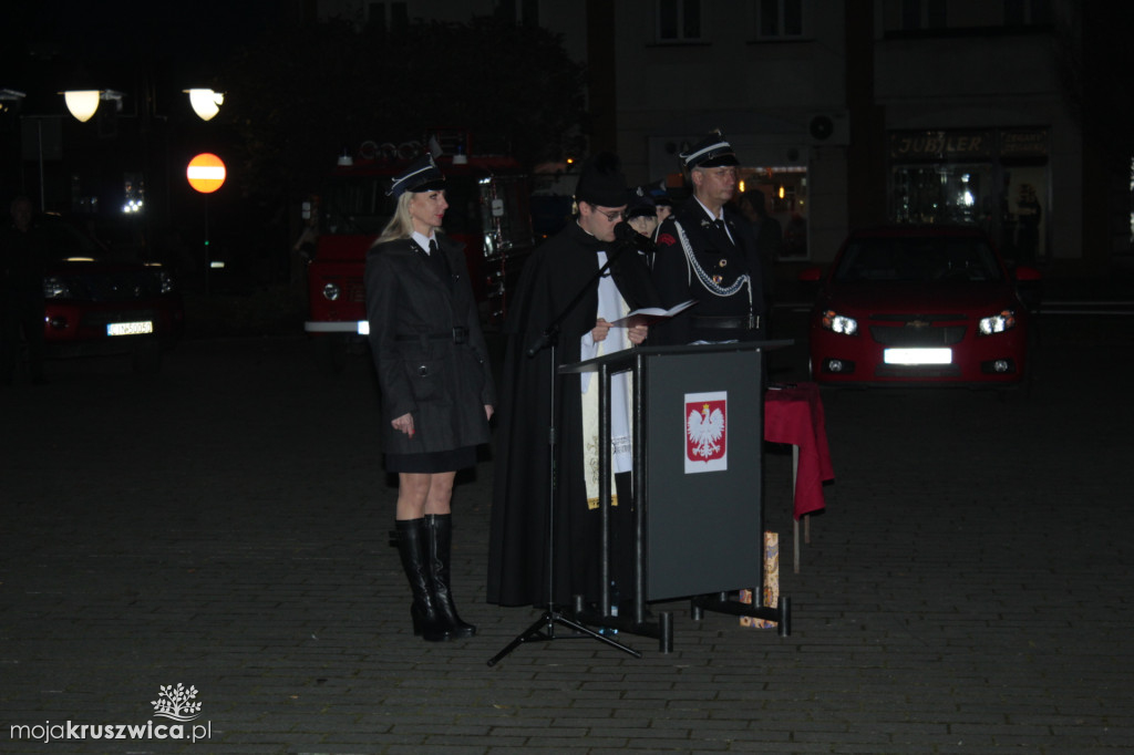 Oficjalne przekazanie wozu strażackiego w Kruszwicy 14.11.2025