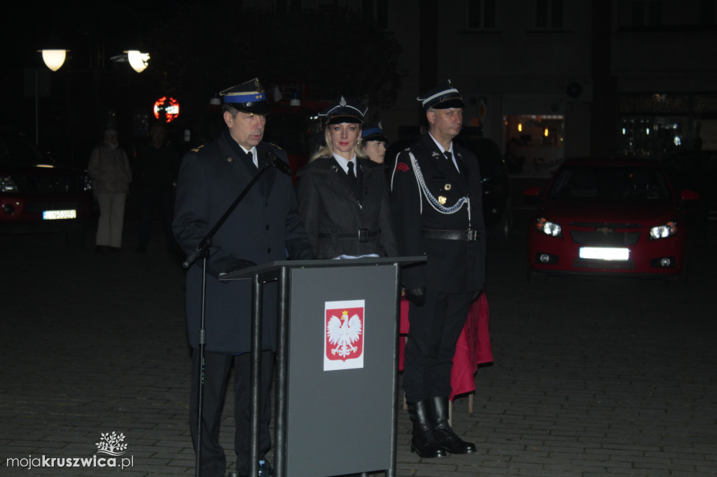 Oficjalne przekazanie wozu strażackiego w Kruszwicy 14.11.2025