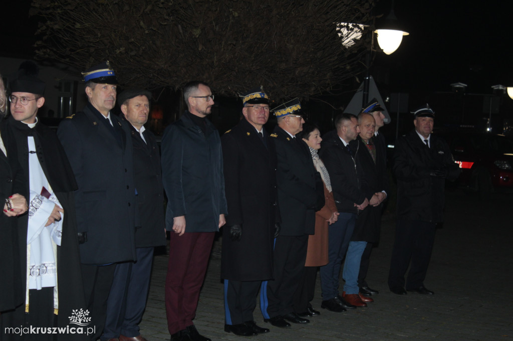 Oficjalne przekazanie wozu strażackiego w Kruszwicy 14.11.2025