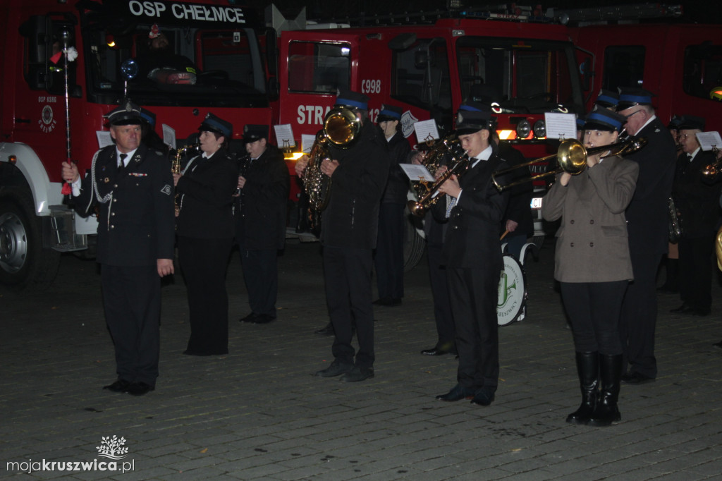 Oficjalne przekazanie wozu strażackiego w Kruszwicy 14.11.2025