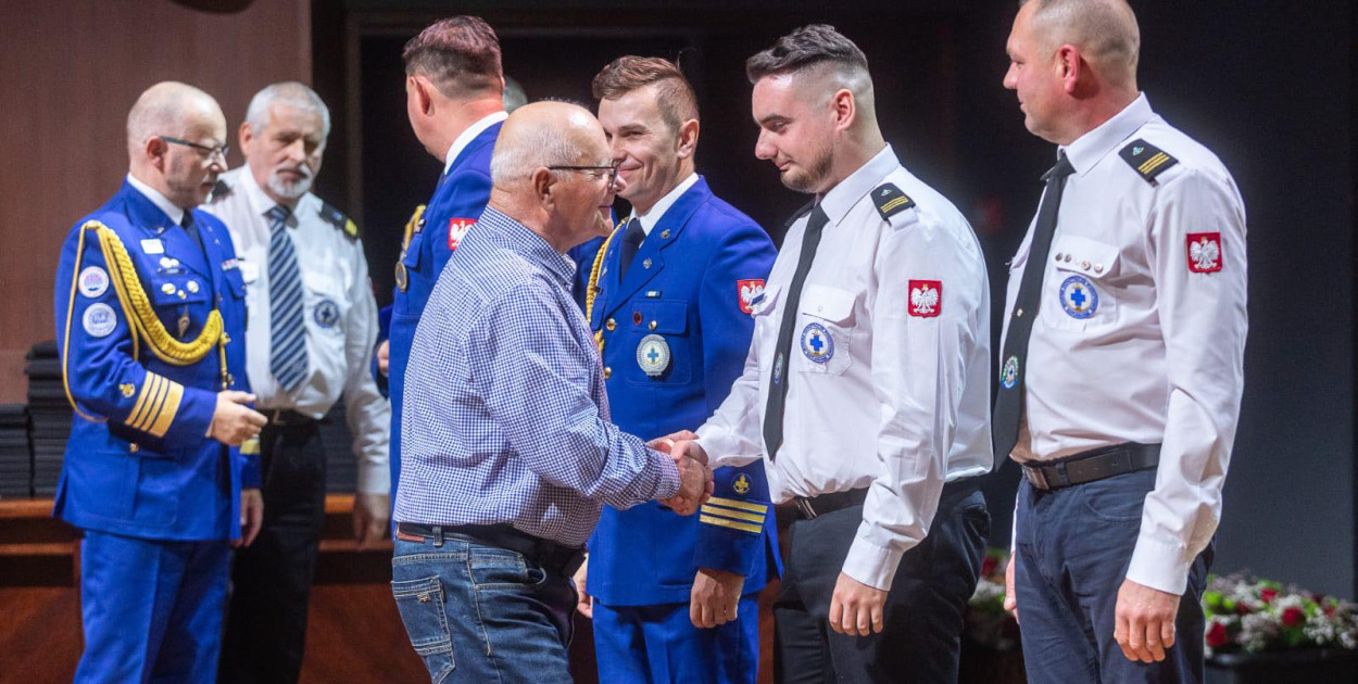 Uroczyste podsumowanie sezonu WOPR w Auli UMK w Toruniu