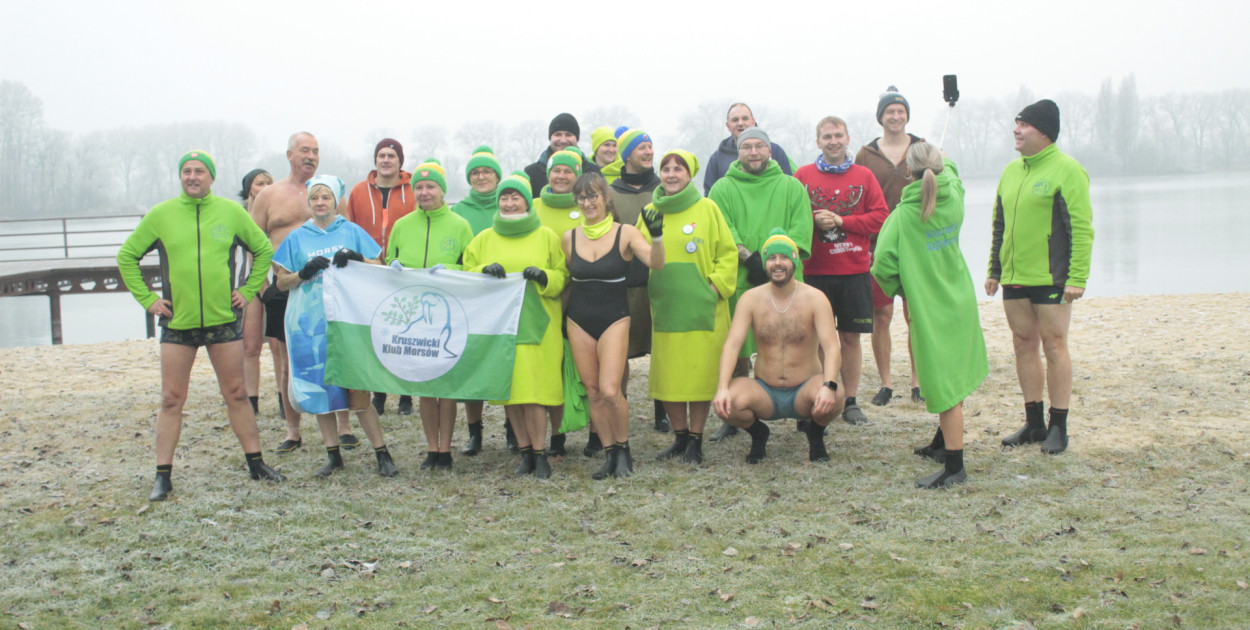 Niedzielne morsowanie w Kruszwicy