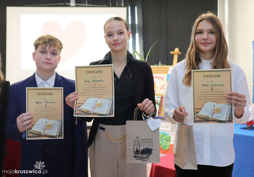 VI Gminny Konkurs Pięknego, Głośnego Czytania w kruszwickiej „Jedynce”