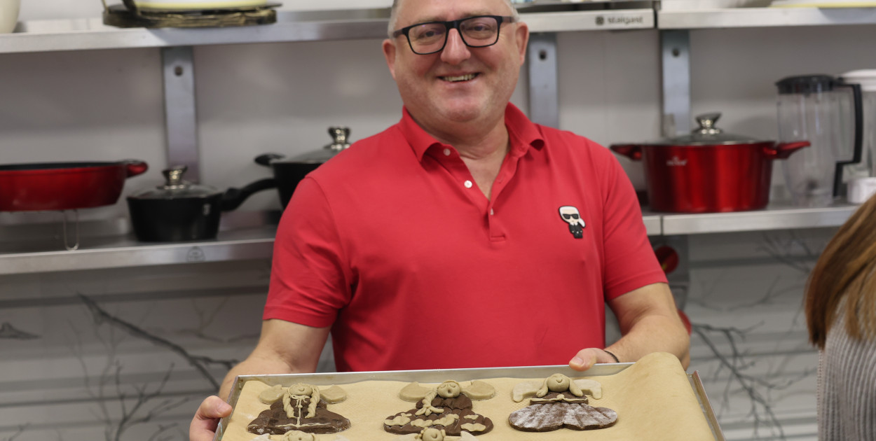 Takie piernikowe cuda powstają pod okiem właściciela cukierni i piekarni \