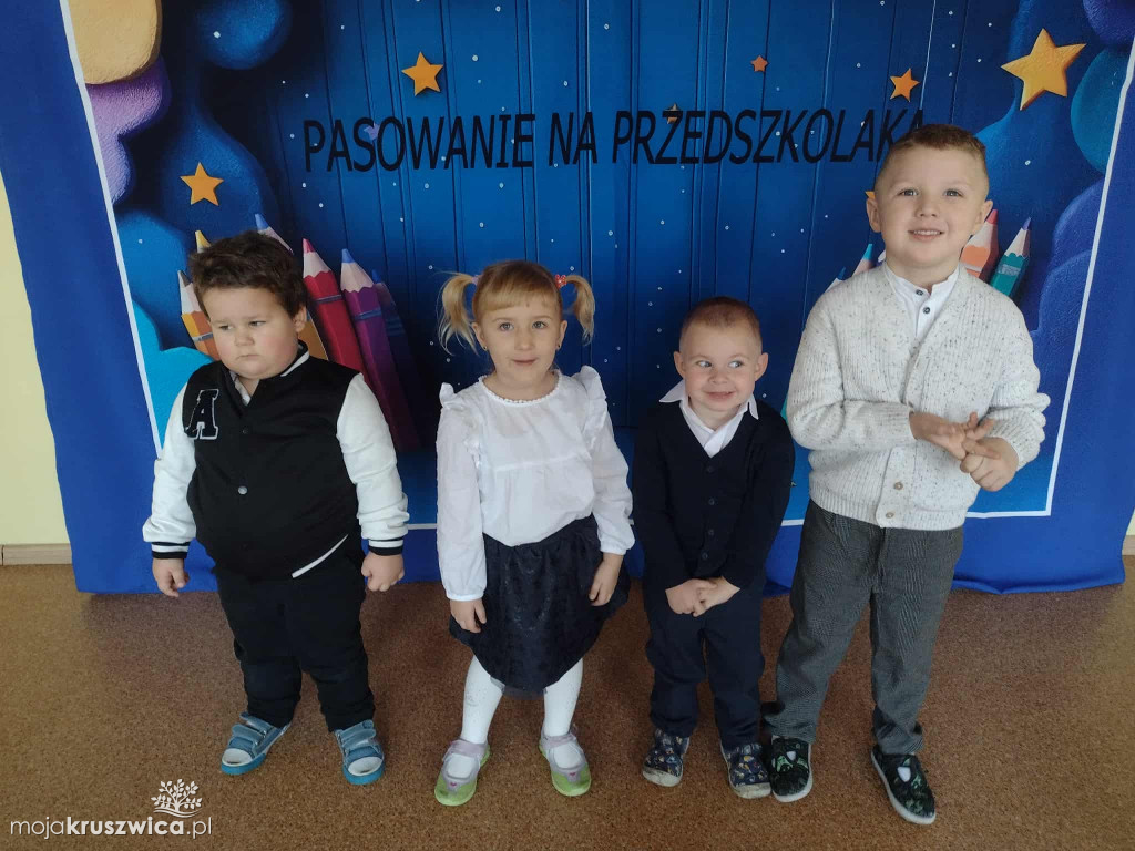 W SP Rusinowo odbyło się pasowanie na przedszkolaka! [ZDJĘCIA]