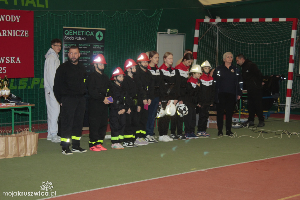 Wola Wapowska: Trwają Powiatowe Halowe Zawody Sportowo-Pożarnicze