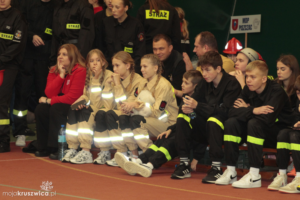 Wola Wapowska: Trwają Powiatowe Halowe Zawody Sportowo-Pożarnicze