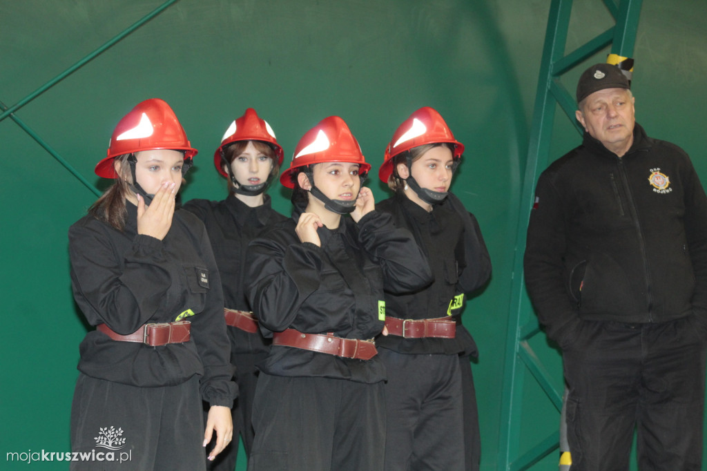 Wola Wapowska: Trwają Powiatowe Halowe Zawody Sportowo-Pożarnicze