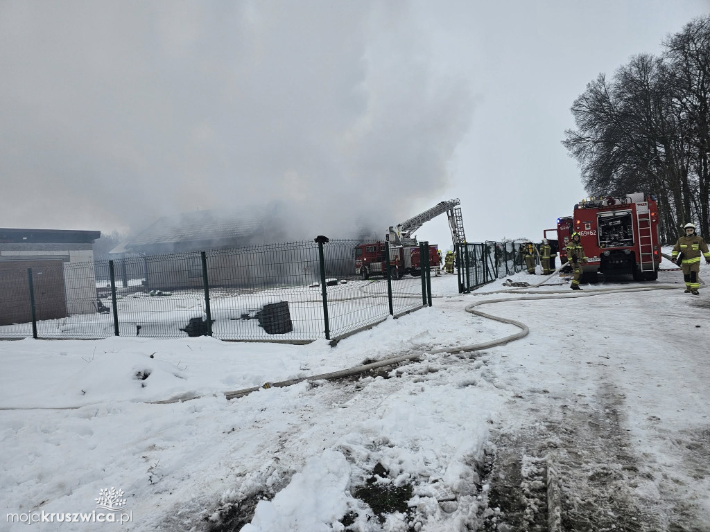 Trwa akcja i pomoc dla pogorzelców w miejscowości Sukowy [SZCZEGÓŁY]