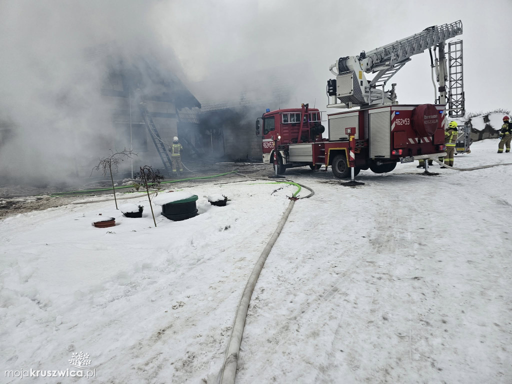Trwa akcja i pomoc dla pogorzelców w miejscowości Sukowy [SZCZEGÓŁY]