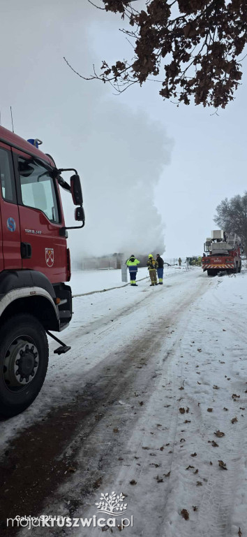 Trwa akcja i pomoc dla pogorzelców w miejscowości Sukowy [SZCZEGÓŁY]
