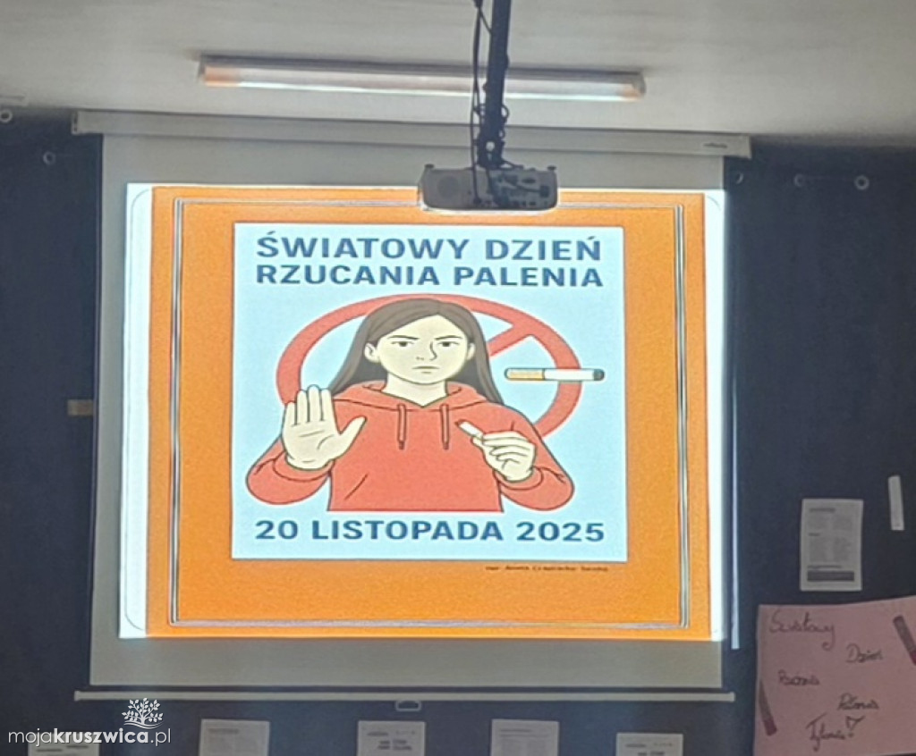 Światowy Dzień Rzucania Palenia Nikotyny w MOW w Kruszwicy