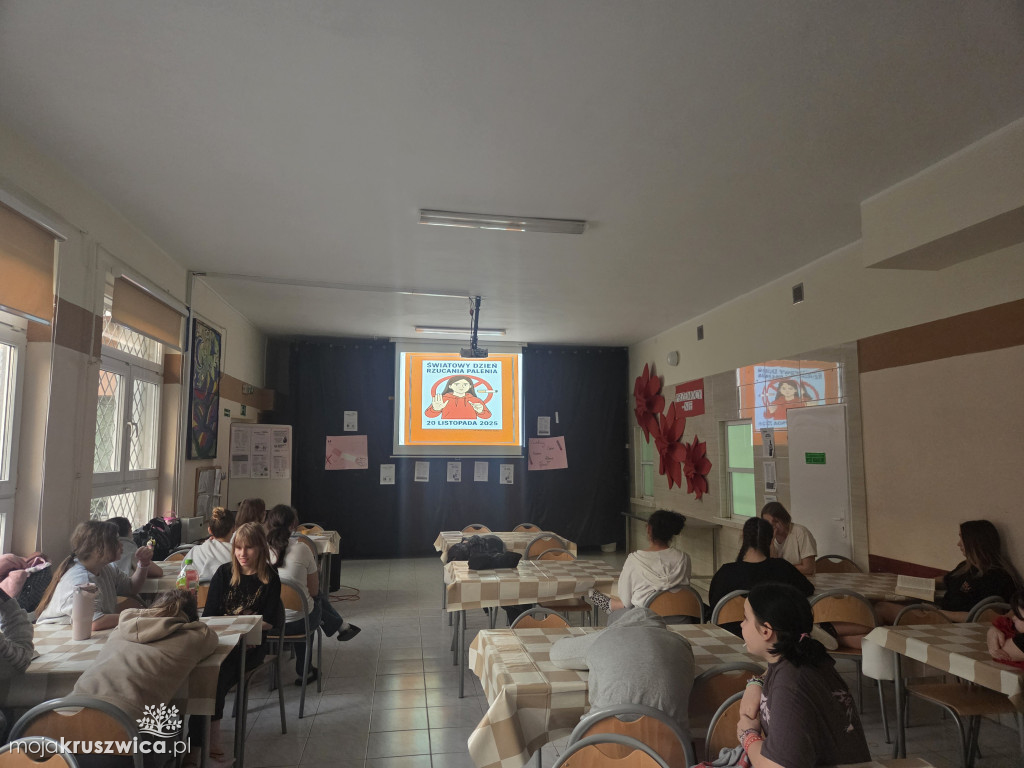 Światowy Dzień Rzucania Palenia Nikotyny w MOW w Kruszwicy
