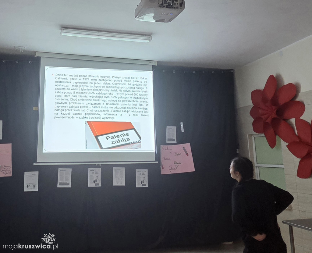 Światowy Dzień Rzucania Palenia Nikotyny w MOW w Kruszwicy