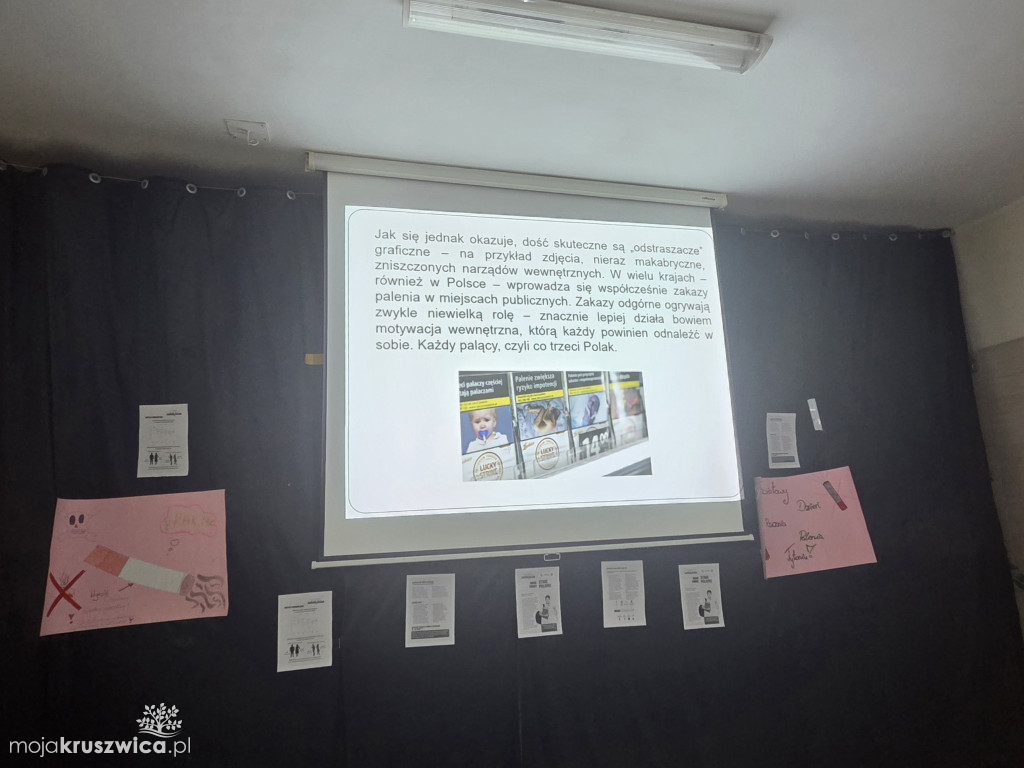 Światowy Dzień Rzucania Palenia Nikotyny w MOW w Kruszwicy