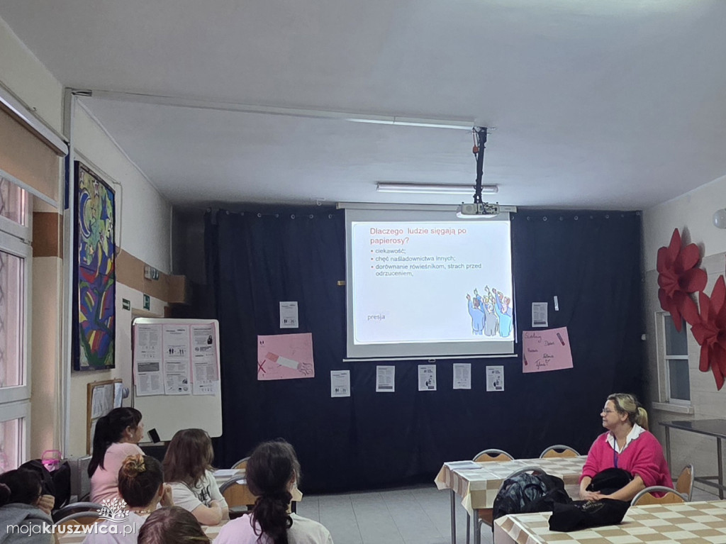 Światowy Dzień Rzucania Palenia Nikotyny w MOW w Kruszwicy