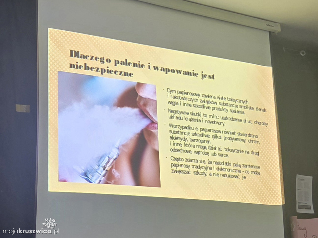 Światowy Dzień Rzucania Palenia Nikotyny w MOW w Kruszwicy