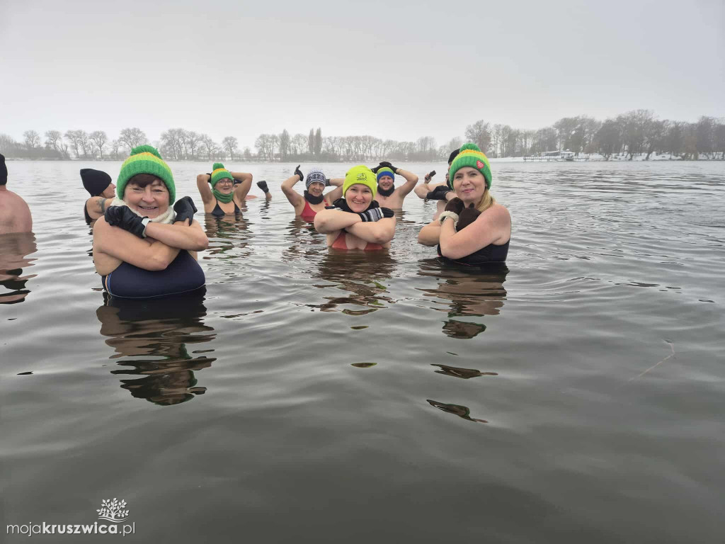 Andrzejkowe morsowanie Kruszwickiego Klubu Morsów