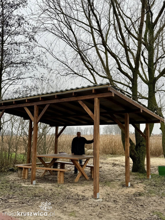 Tomasz Frejliszek: Zakończono realizację altany w sołectwie Grodztwo.