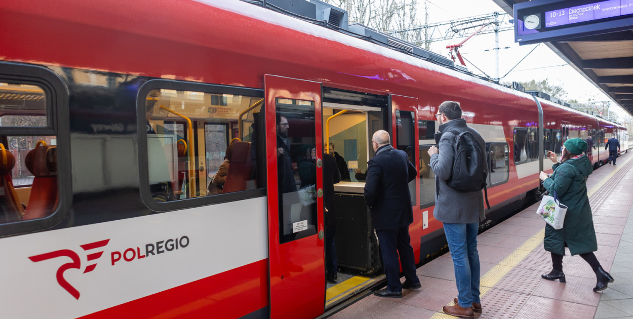 Duże zainteresowanie reaktywowanym połączeniem kolejowym do Ciechocinka