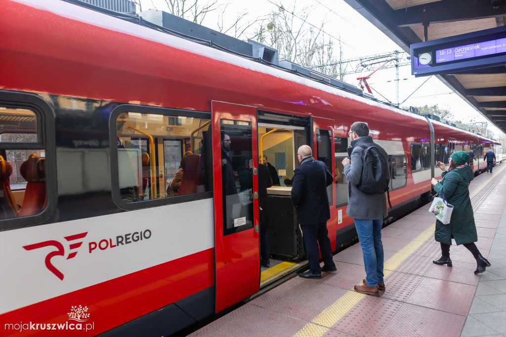 Duże zainteresowanie reaktywowanym połączeniem kolejowym do Ciechocinka