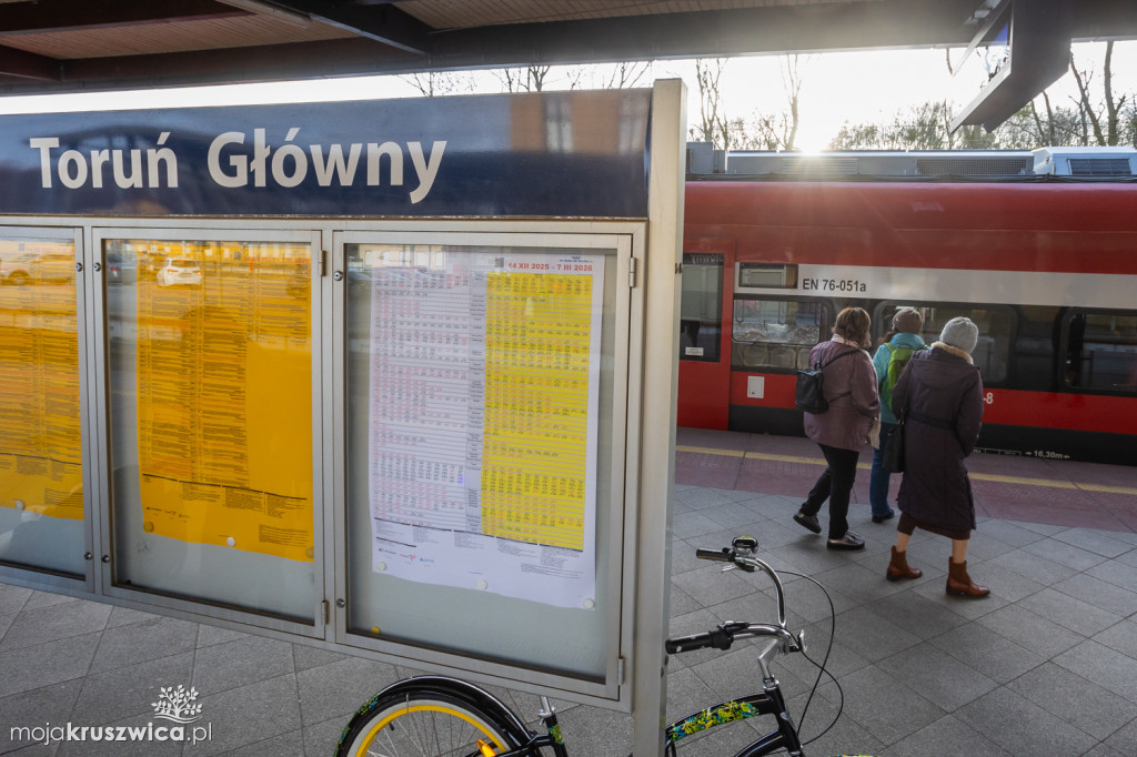 Duże zainteresowanie reaktywowanym połączeniem kolejowym do Ciechocinka