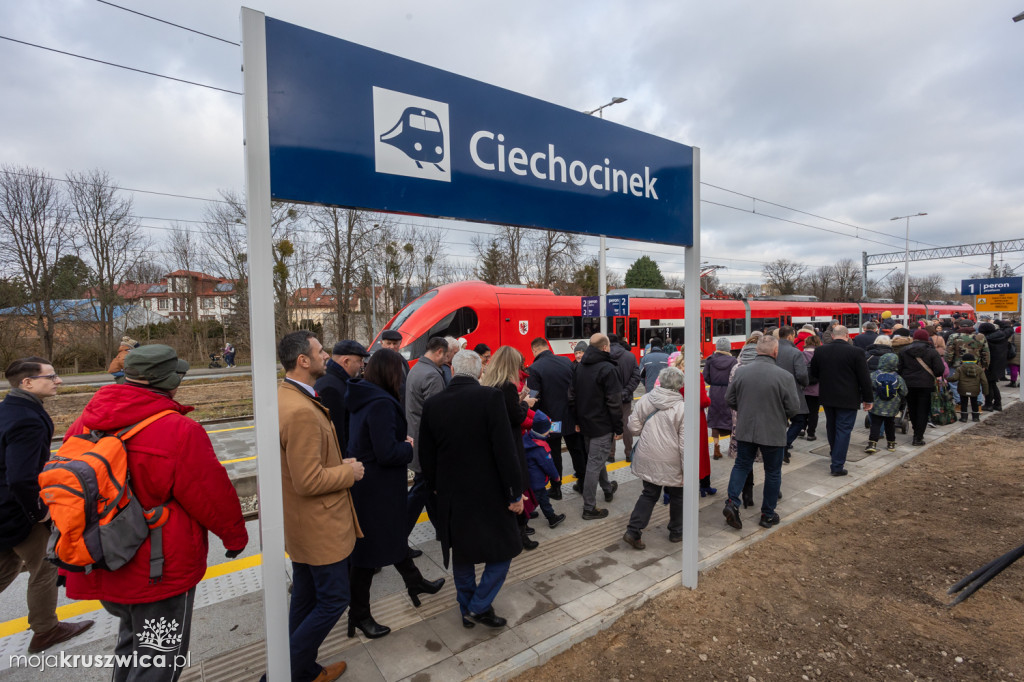 Duże zainteresowanie reaktywowanym połączeniem kolejowym do Ciechocinka
