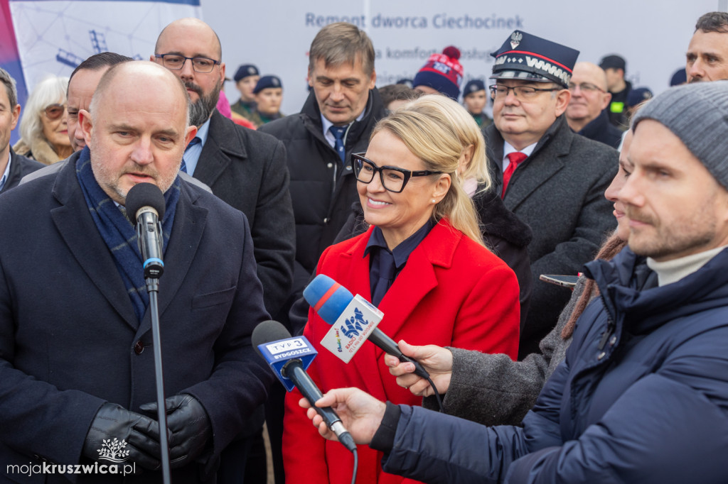 Duże zainteresowanie reaktywowanym połączeniem kolejowym do Ciechocinka