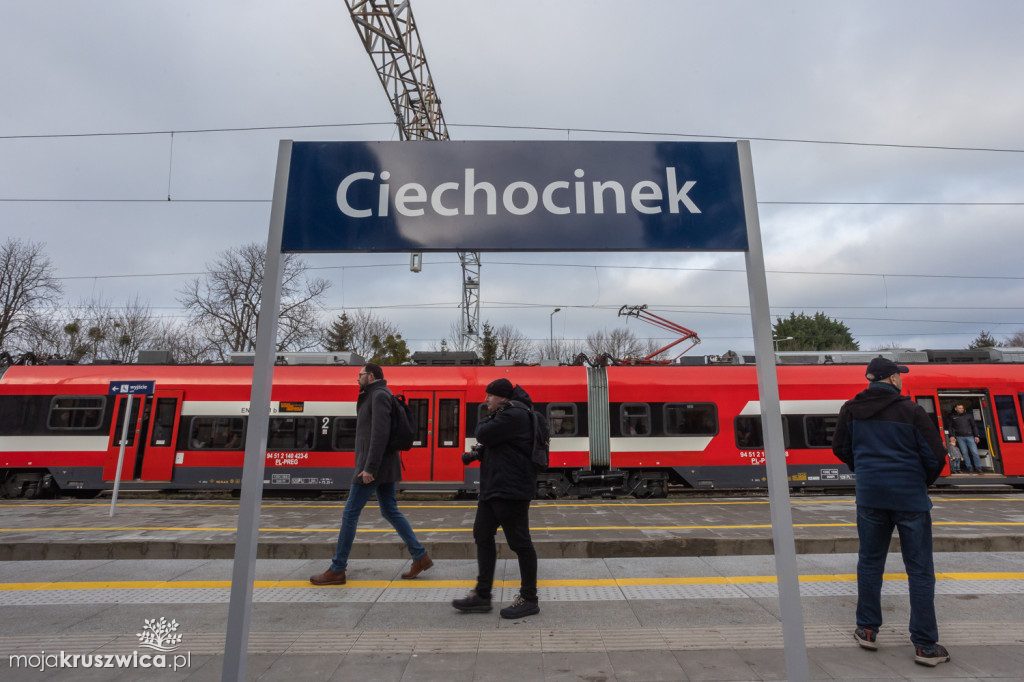Duże zainteresowanie reaktywowanym połączeniem kolejowym do Ciechocinka