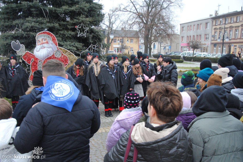 Betlejemskie Światełko Pokoju w Kruszwicy [ZDJĘCIA]