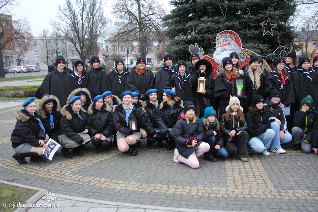 Betlejemskie Światełko Pokoju w Kruszwicy [ZDJĘCIA]