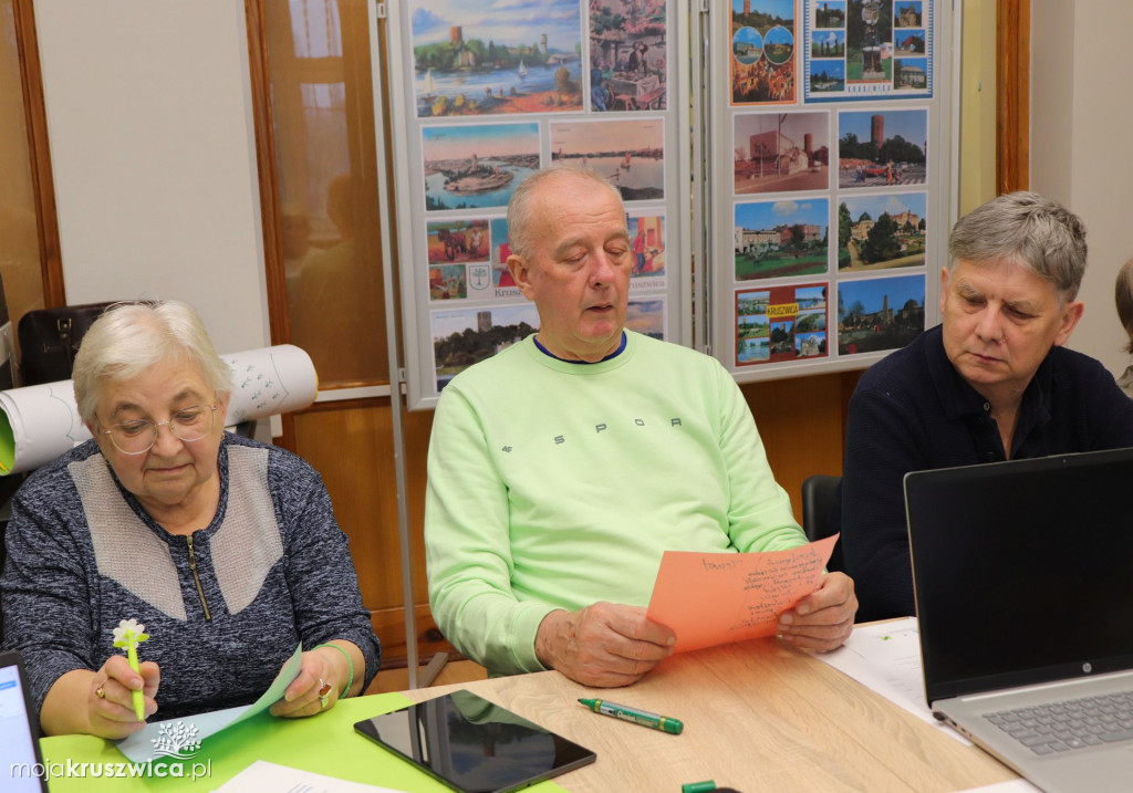Spotkanie w MGBP w Kruszwicy w ramach projektu EcoDigital Seniors