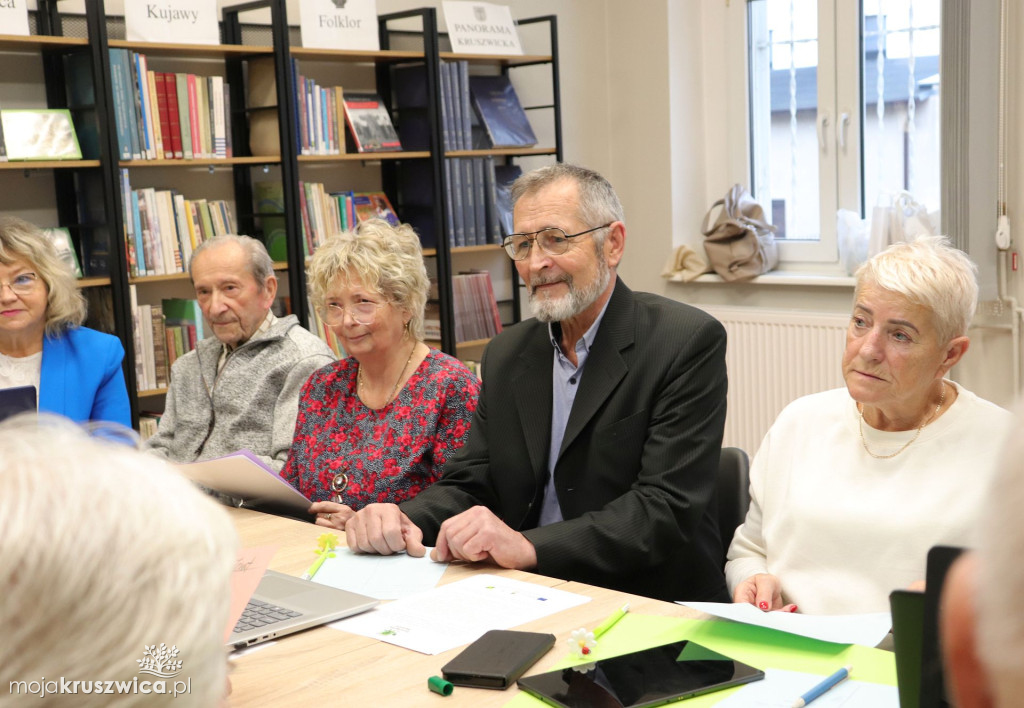 Spotkanie w MGBP w Kruszwicy w ramach projektu EcoDigital Seniors
