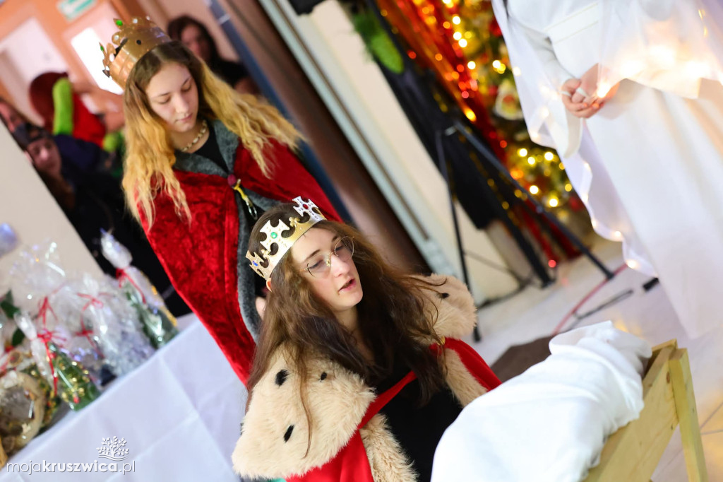 Świąteczne spotkanie wigilijne w Młodzieżowym Ośrodku Wychowawczym w Kruszwicy