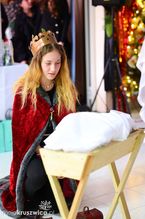 Świąteczne spotkanie wigilijne w Młodzieżowym Ośrodku Wychowawczym w Kruszwicy