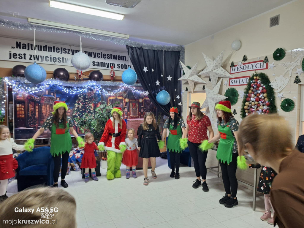 Świąteczne spotkanie wigilijne w Młodzieżowym Ośrodku Wychowawczym w Kruszwicy