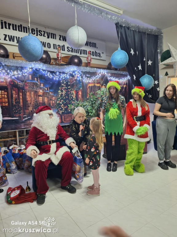 Świąteczne spotkanie wigilijne w Młodzieżowym Ośrodku Wychowawczym w Kruszwicy