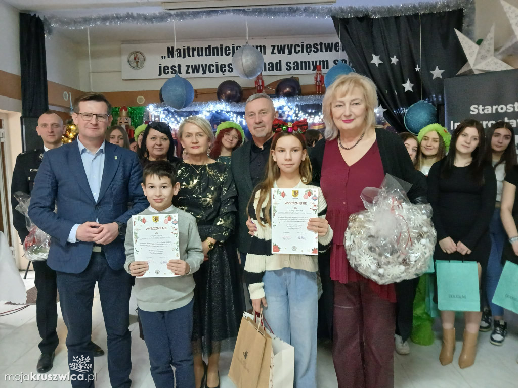 Świąteczne spotkanie wigilijne w Młodzieżowym Ośrodku Wychowawczym w Kruszwicy