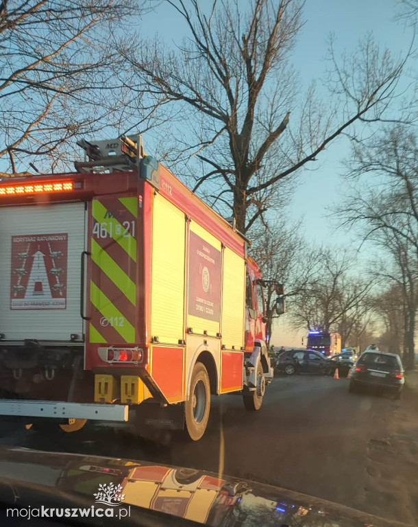 Kolejny wypadek pod Kruszwicą: Samochód uderzył w drzewo