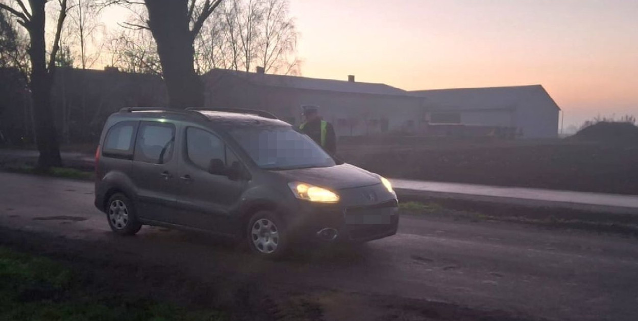 52-latek zatrzymany w Kruszwicy. Jechał pod wpływem