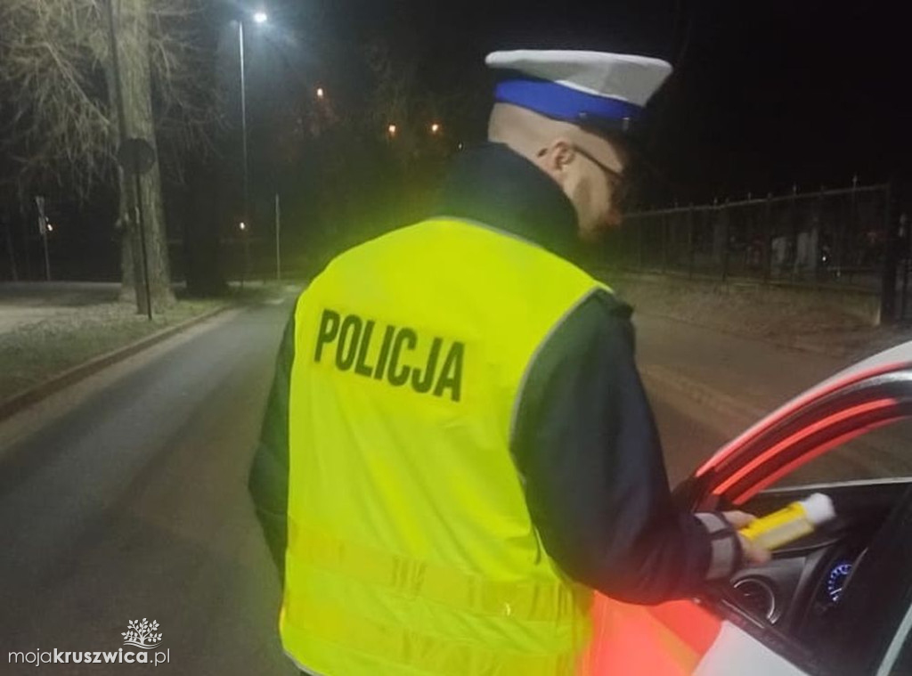 52-latek zatrzymany w Kruszwicy. Jechał pod wpływem