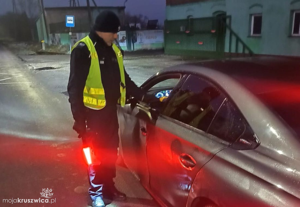 52-latek zatrzymany w Kruszwicy. Jechał pod wpływem